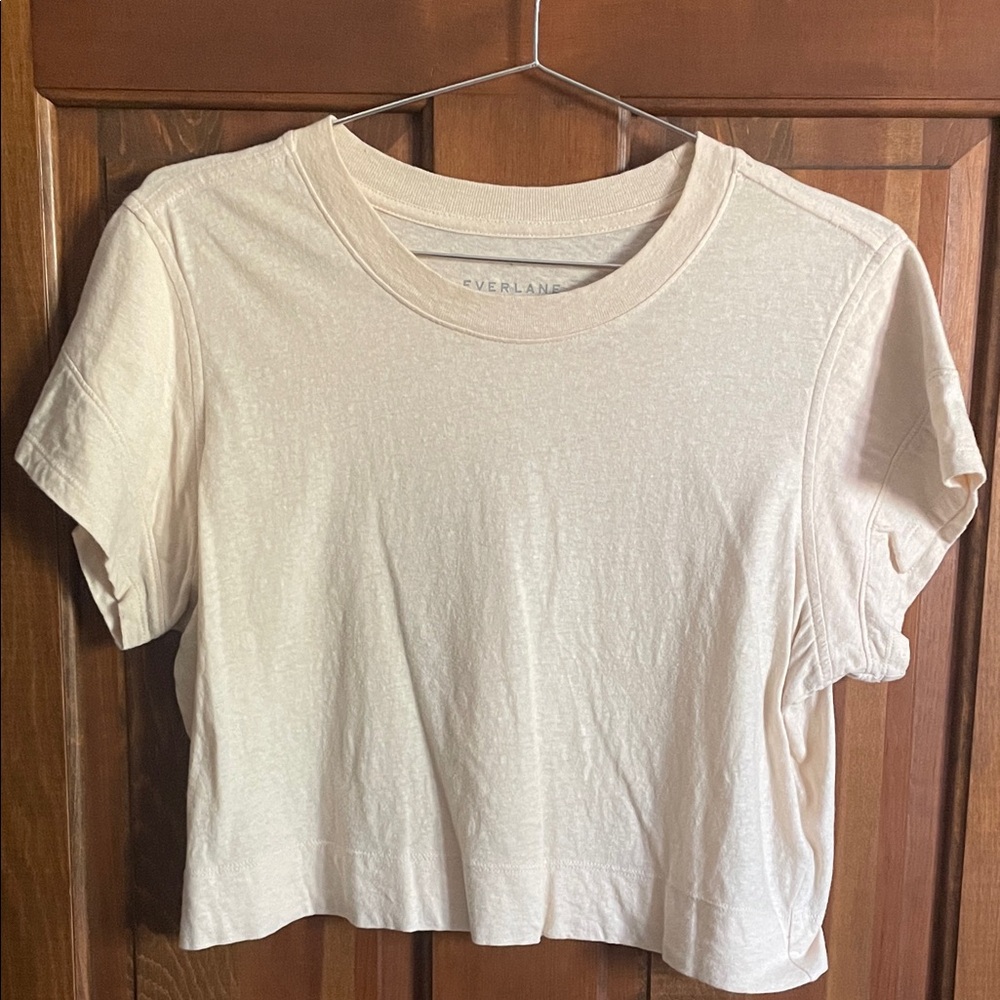 Everlane Cropped Cotton Shirt